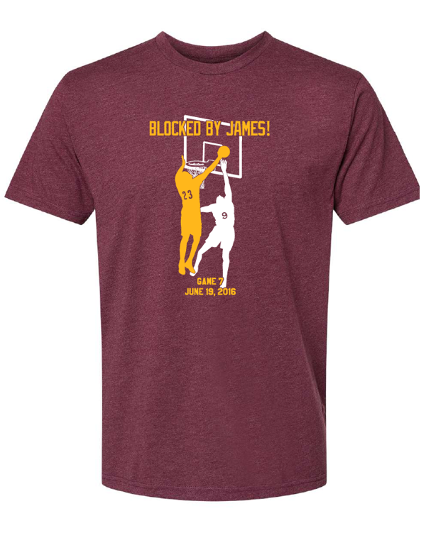 Lebron james block t shirt sales